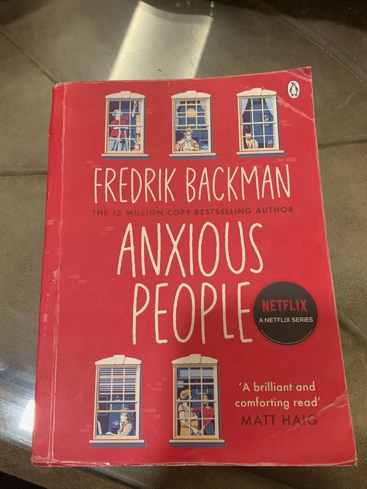 Anxious People by Fredrik Backman - Netflix Series