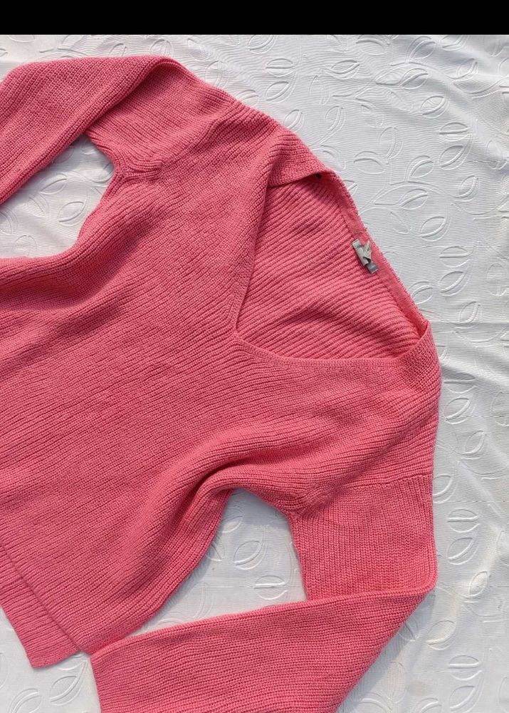 H&amp;M Ribbed Knit Sweater