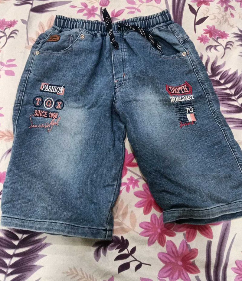 Kids Denim Shorts
