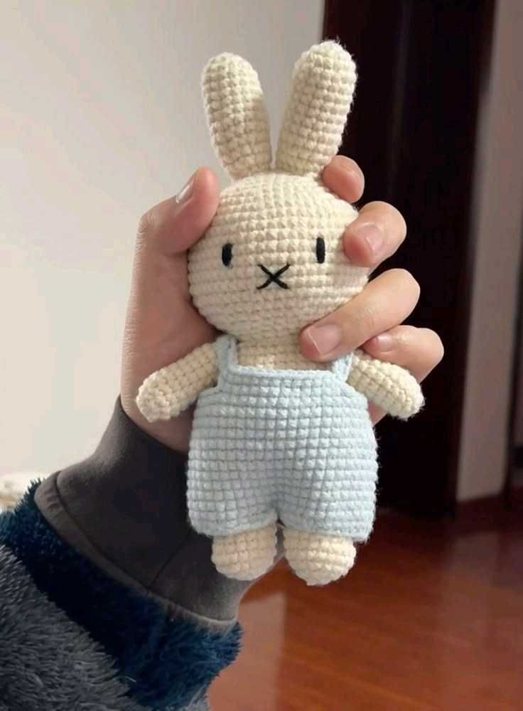 Cute Crochet Bunny Toy