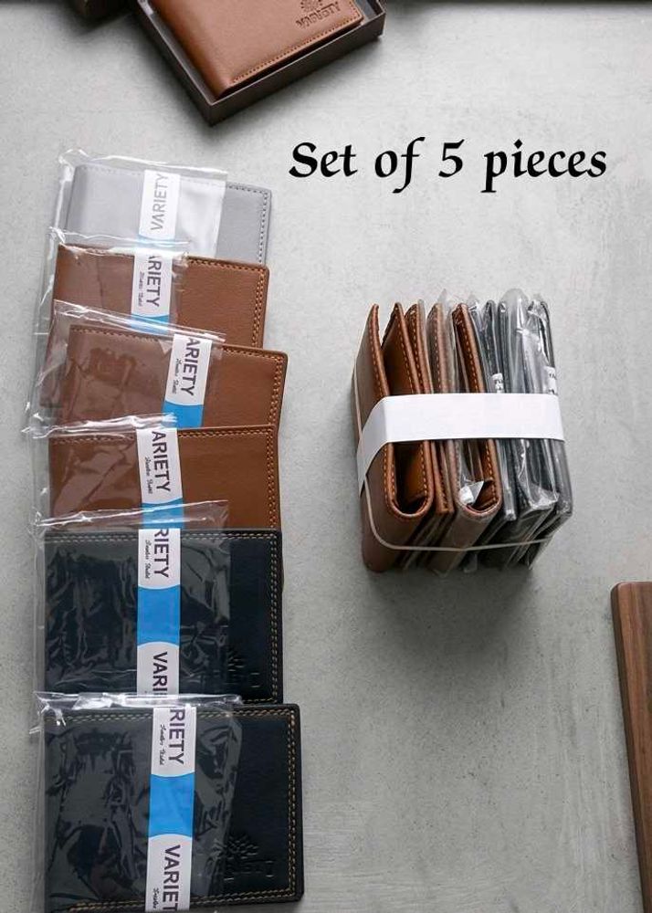 Set of 5 Men's Wallets