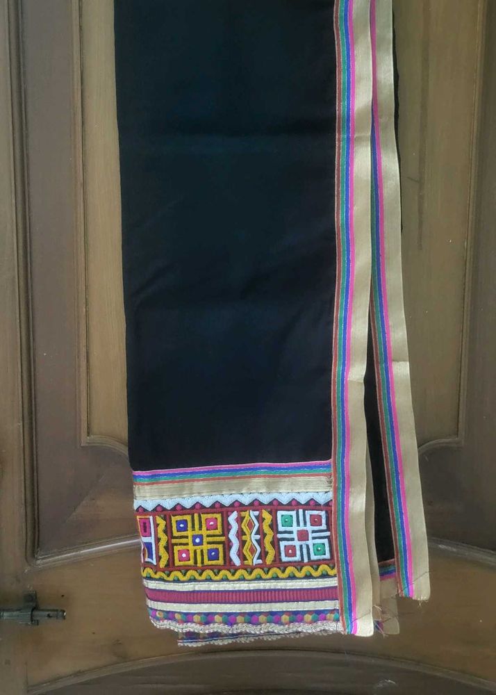 beautiful Black duppata never used