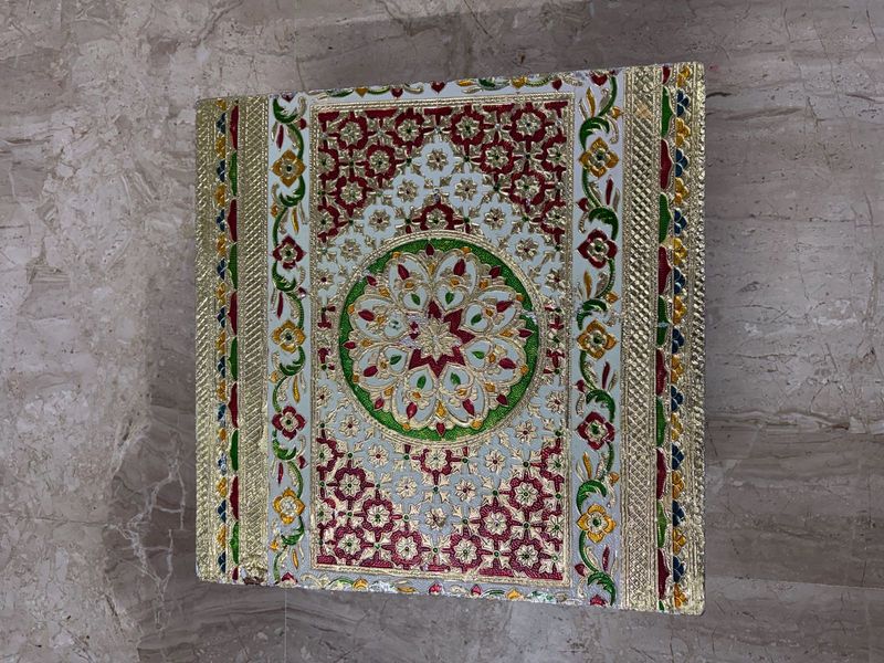 pooja mandir chowki