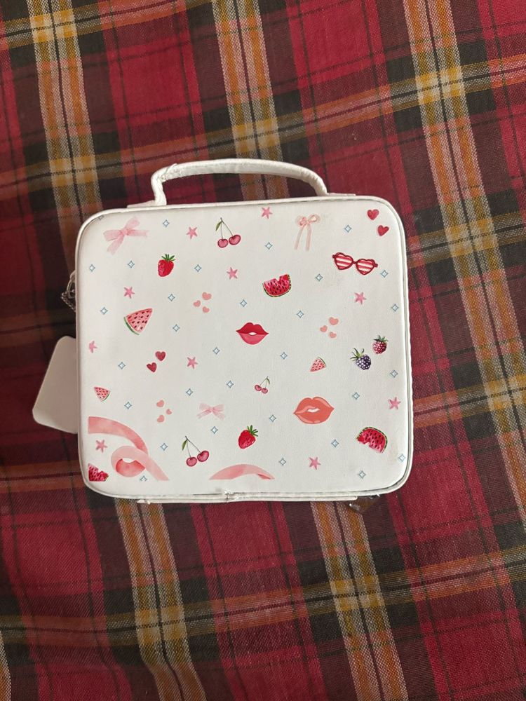 Cute Cosmetic Bag with Fruit Design