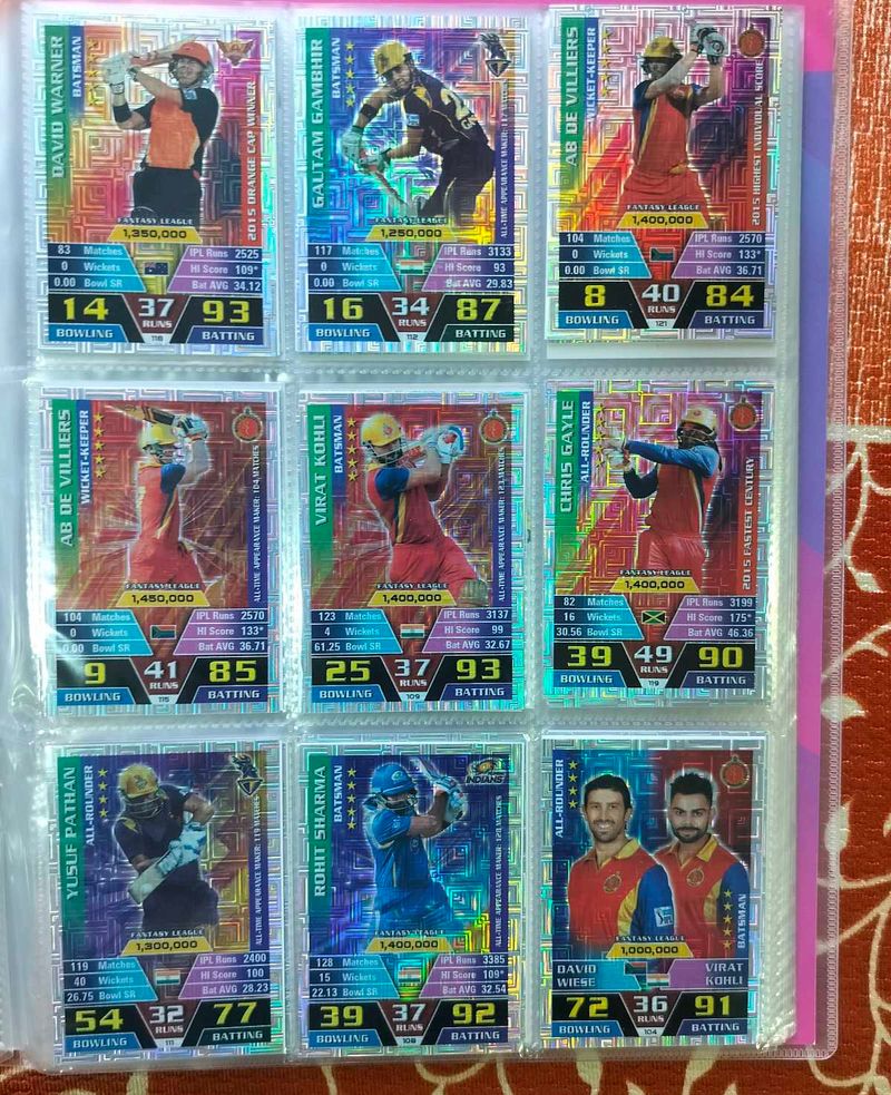 2016 All Silver Cards 36 Card