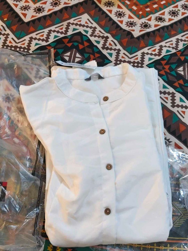 Elegant White Kurta