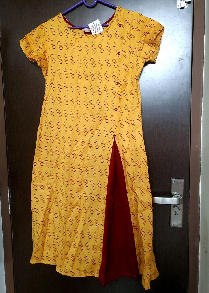 Anarkali cotton kurthi