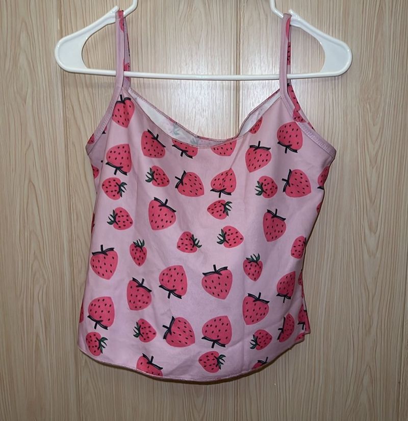Pink Strawberry Top