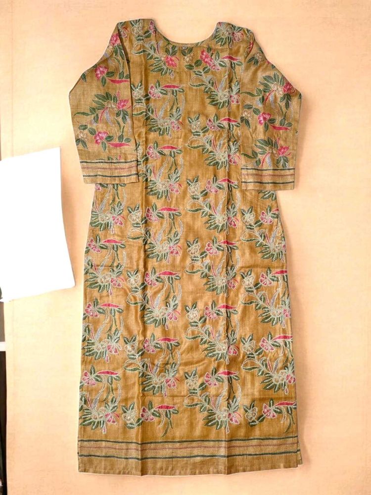 chanderi silk suit set (its new)
