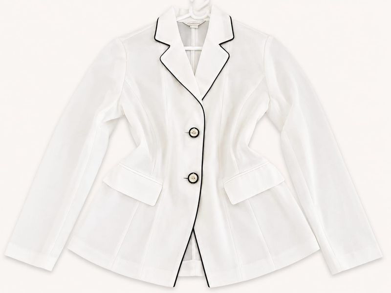 Classic White Blazer