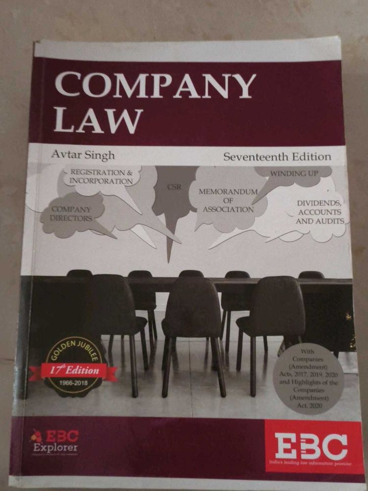 Company Law - Avtar Singh