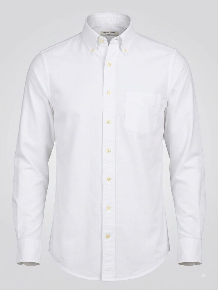 Classic Gant White Button-Down Shirt Oxford