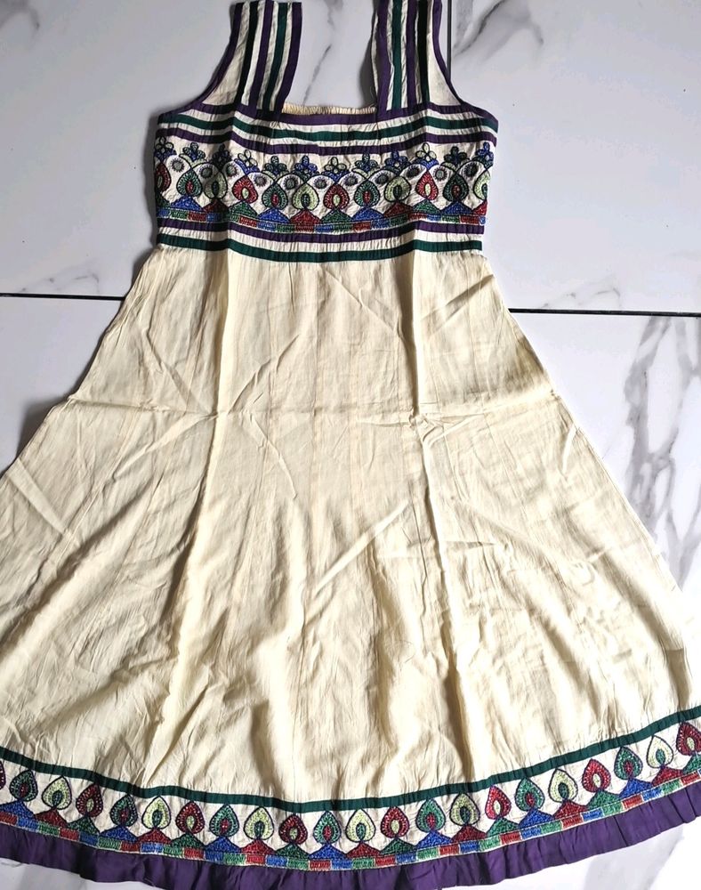 cut sleeves kurti with dupatta