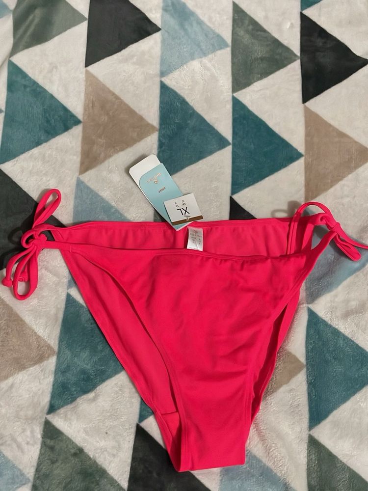 New with tag Bright Pink Bikini Bottoms