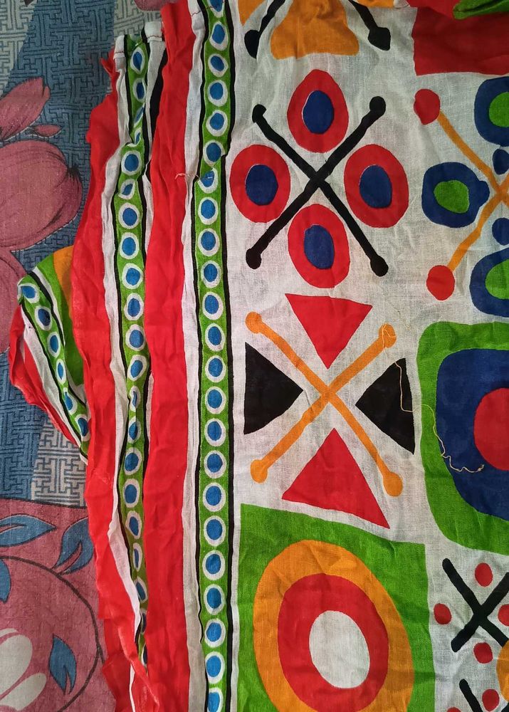 Multicolour dupatta for women