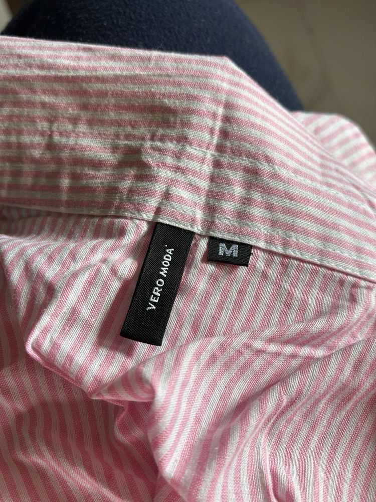 Vero Moda Pink Striped Shirt