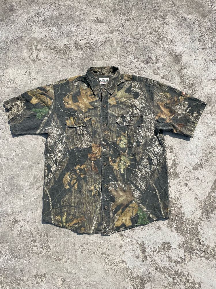 Mossy Oak Camouflage Short Sleeve Shirt