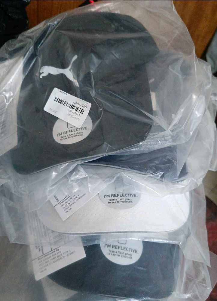 4 Puma Reflective Cap Bundle