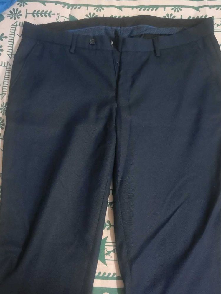 Men's Navy Blue Dress Pants