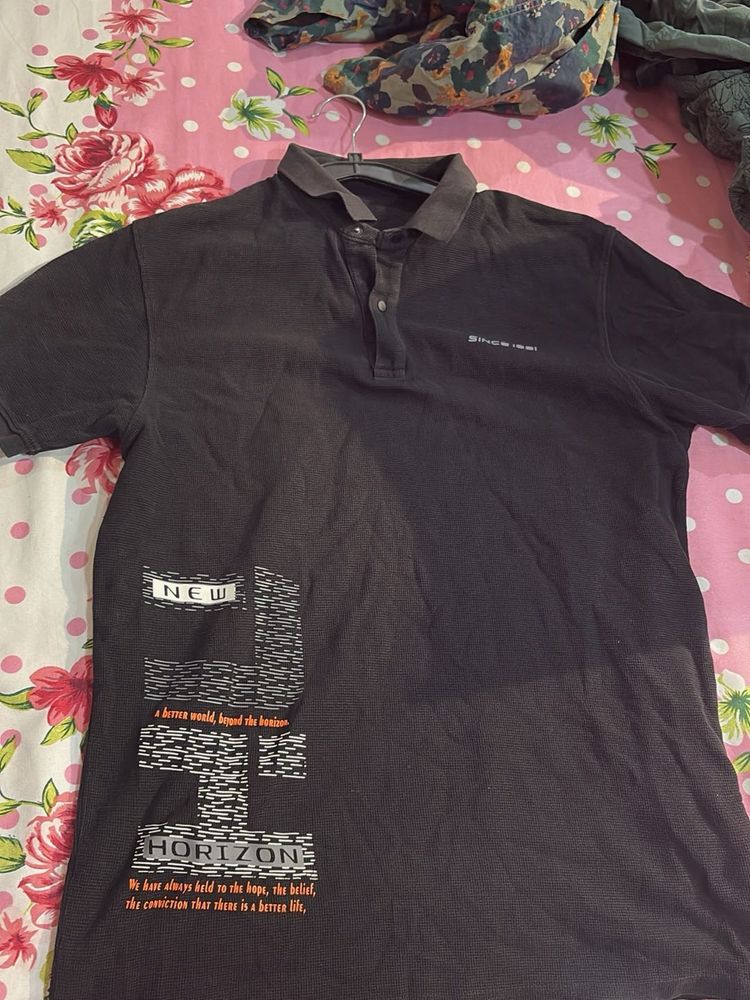 Men's Graphic Polo T-Shirt