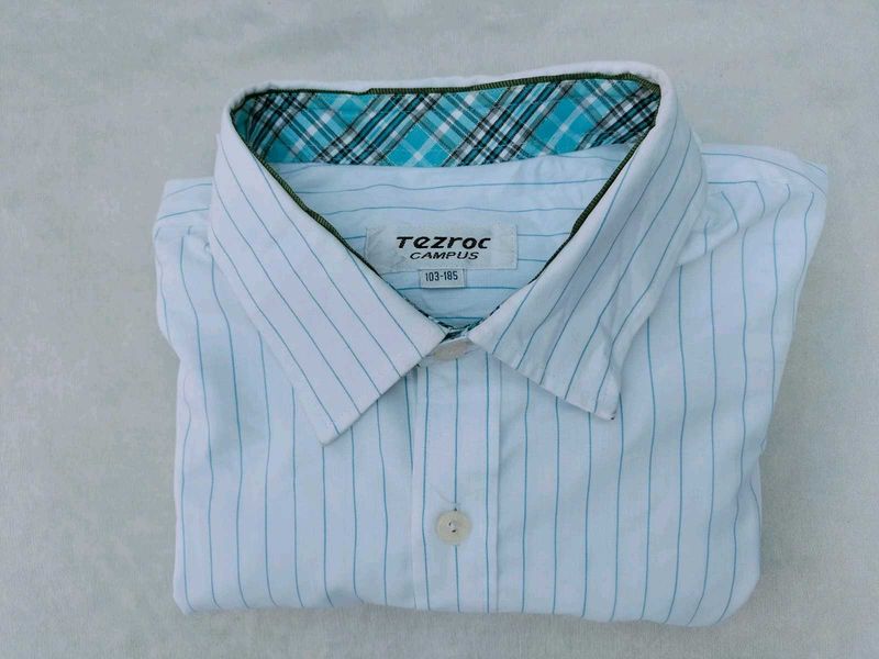 Tezroc Campus Striped Shirt