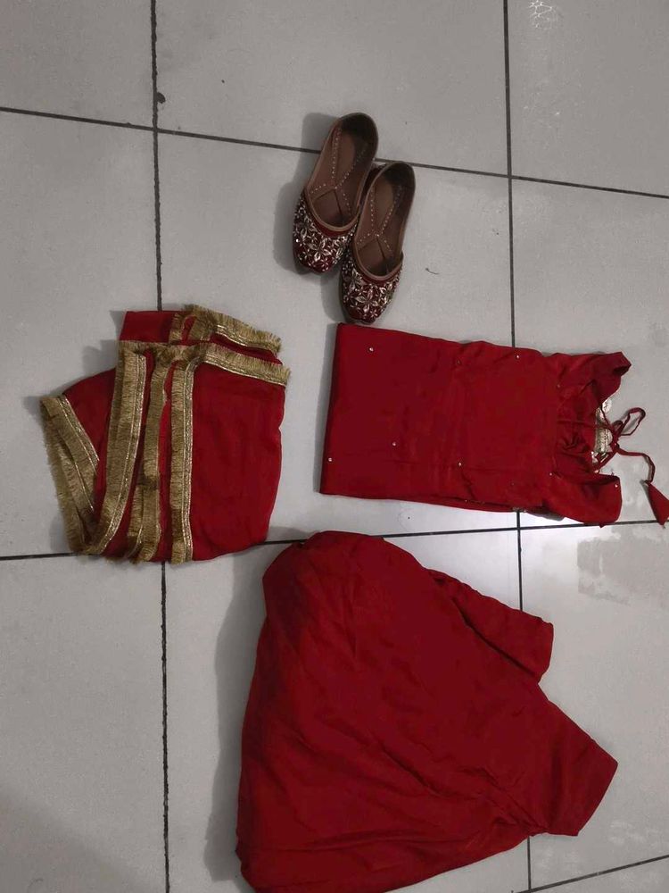 karva chauth special bridal suit