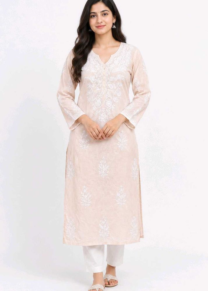 Elegant Embroidered Kurta