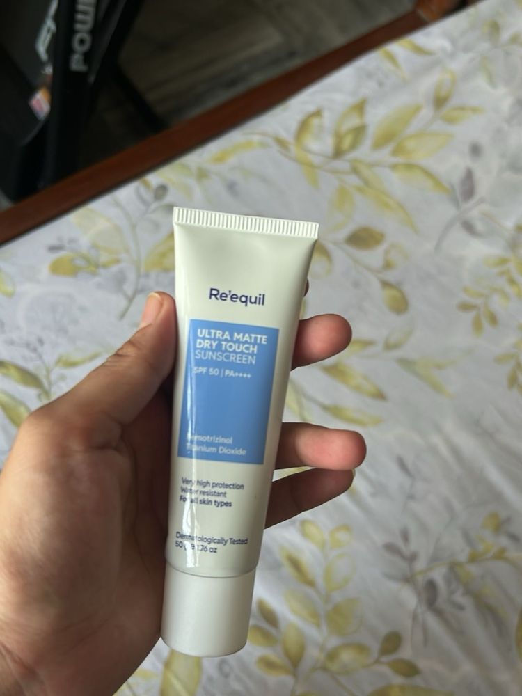 Re'equil Ultra Matte Dry Touch Sunscreen SPF 50
