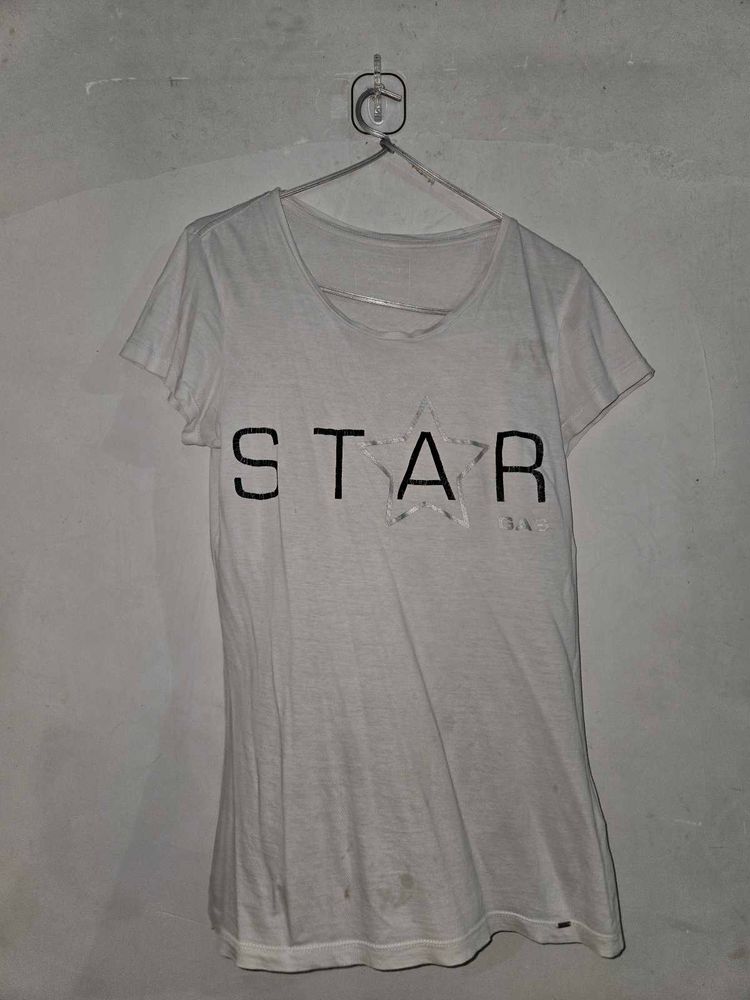 White "STAR" T-Shirt