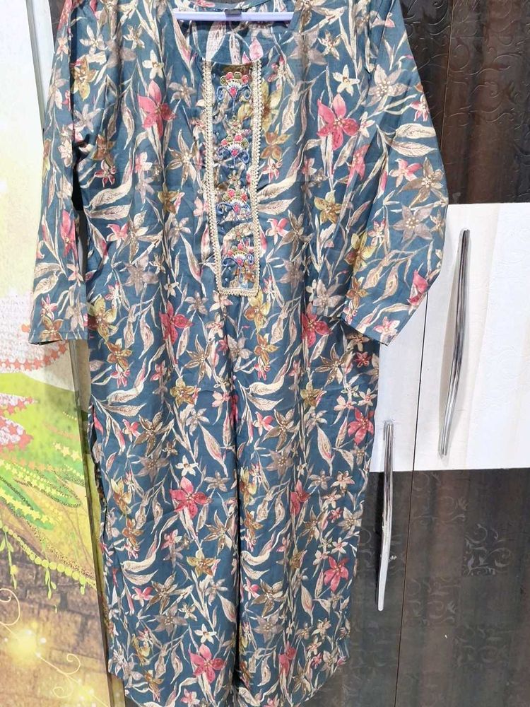 kurti with afgani salwar