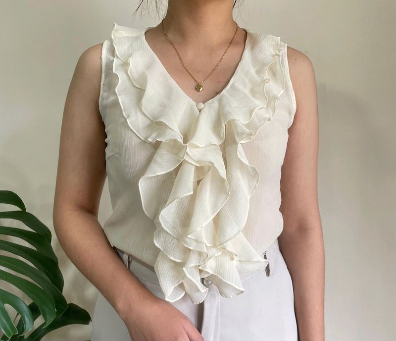 Drape Vintage Top