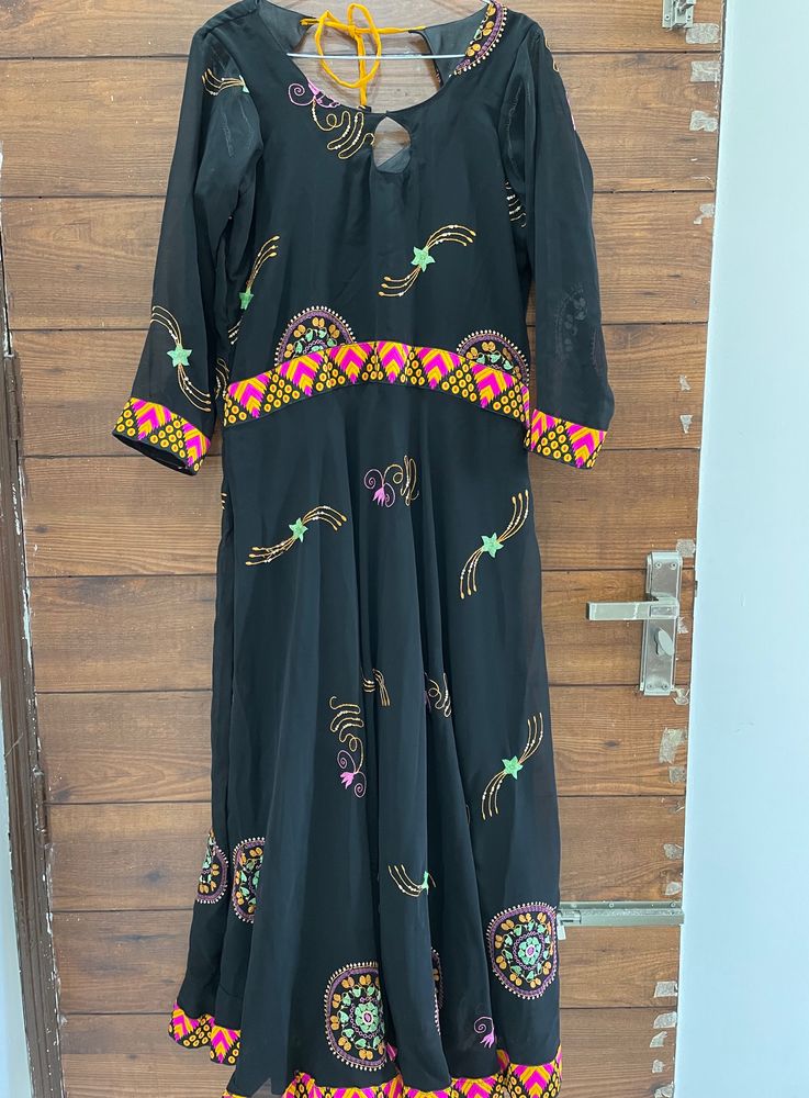 Ethnic Floor Length Gown Unused