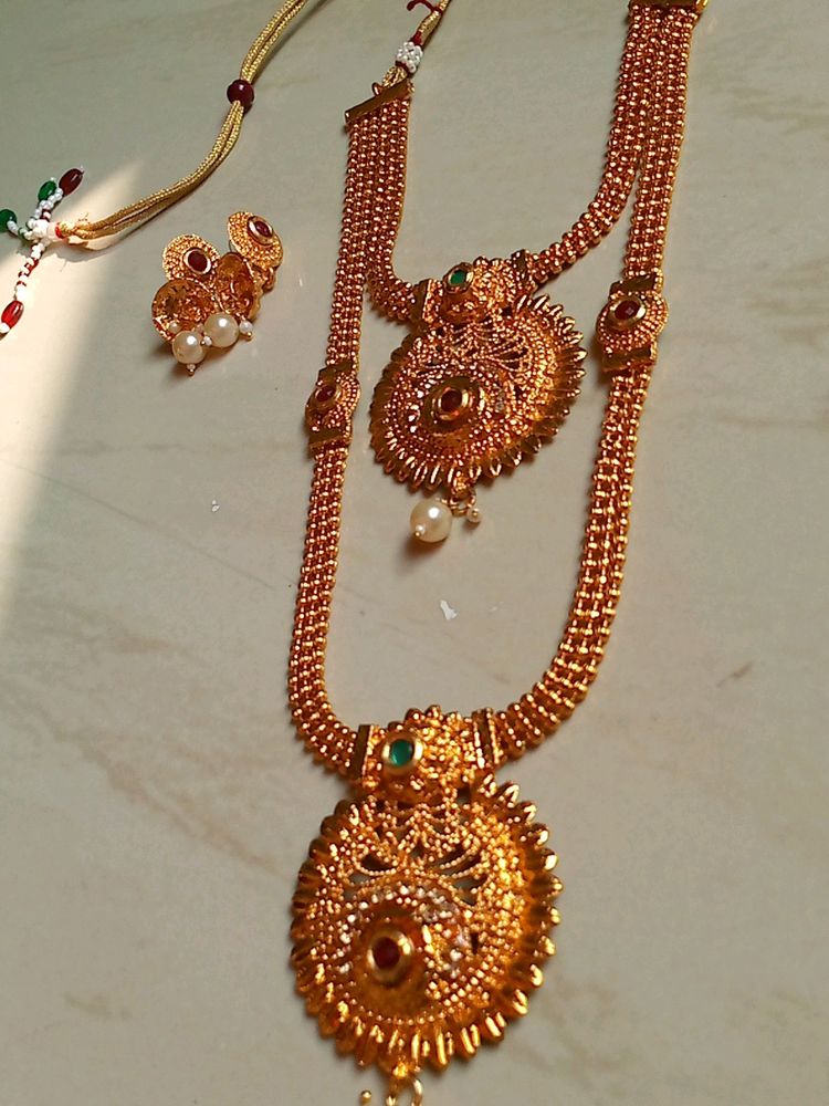 Golden Jwellery Set