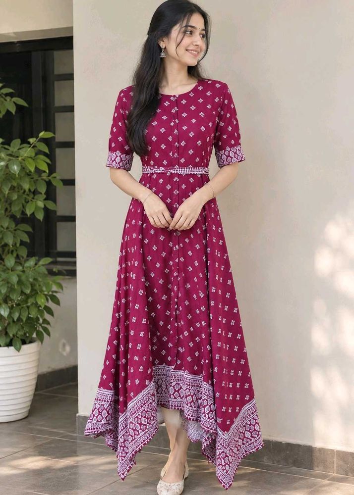 zudio Patterned Kurta