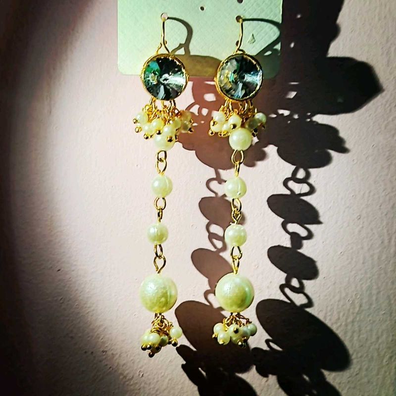 Elegant Pearl Drop Earrings