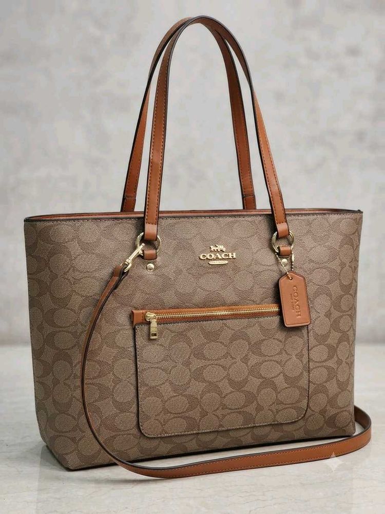 Coach Signature Tote Bag