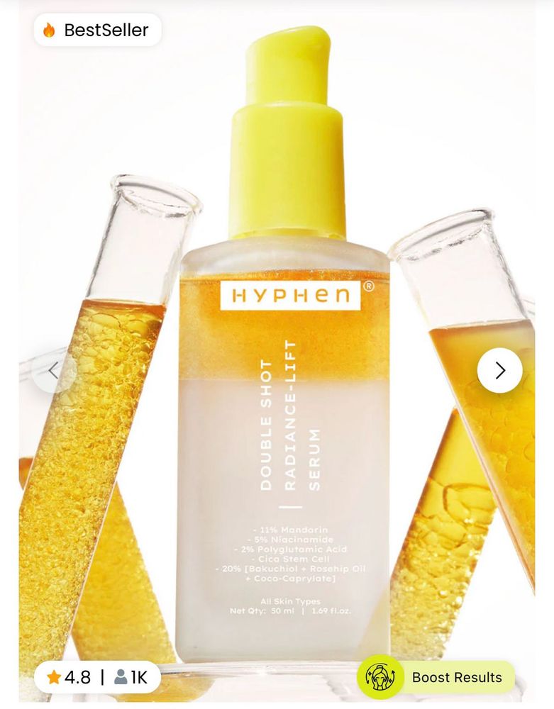 Hyphen Double Shot Radiance-Lift Serum