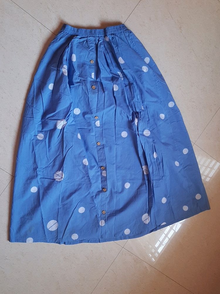 Long Full Length Skirt nd straight plazo pant with