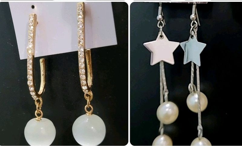 Pack 2 Fancy Earring