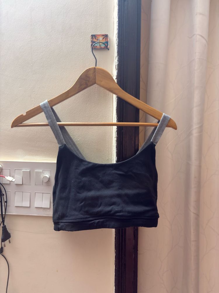 Black Sports Bra