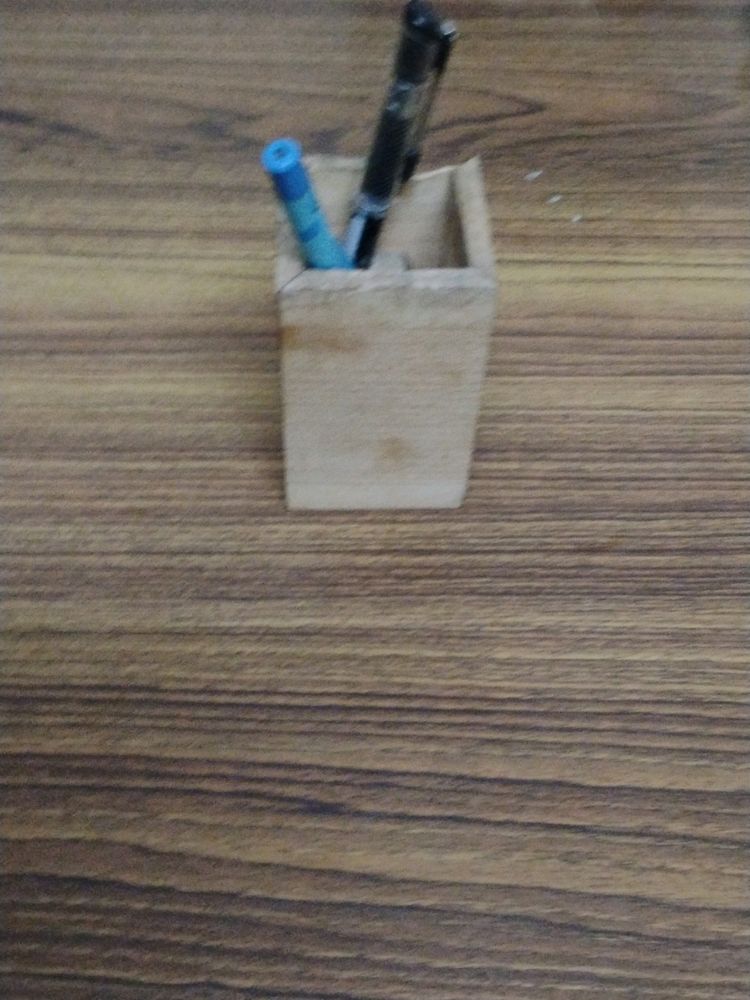 Wooden Pen Holder
