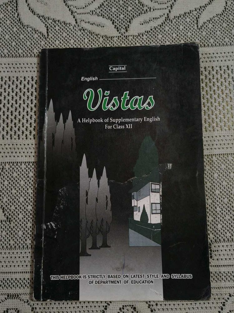 English Vistas Supplementary Class 12th Book