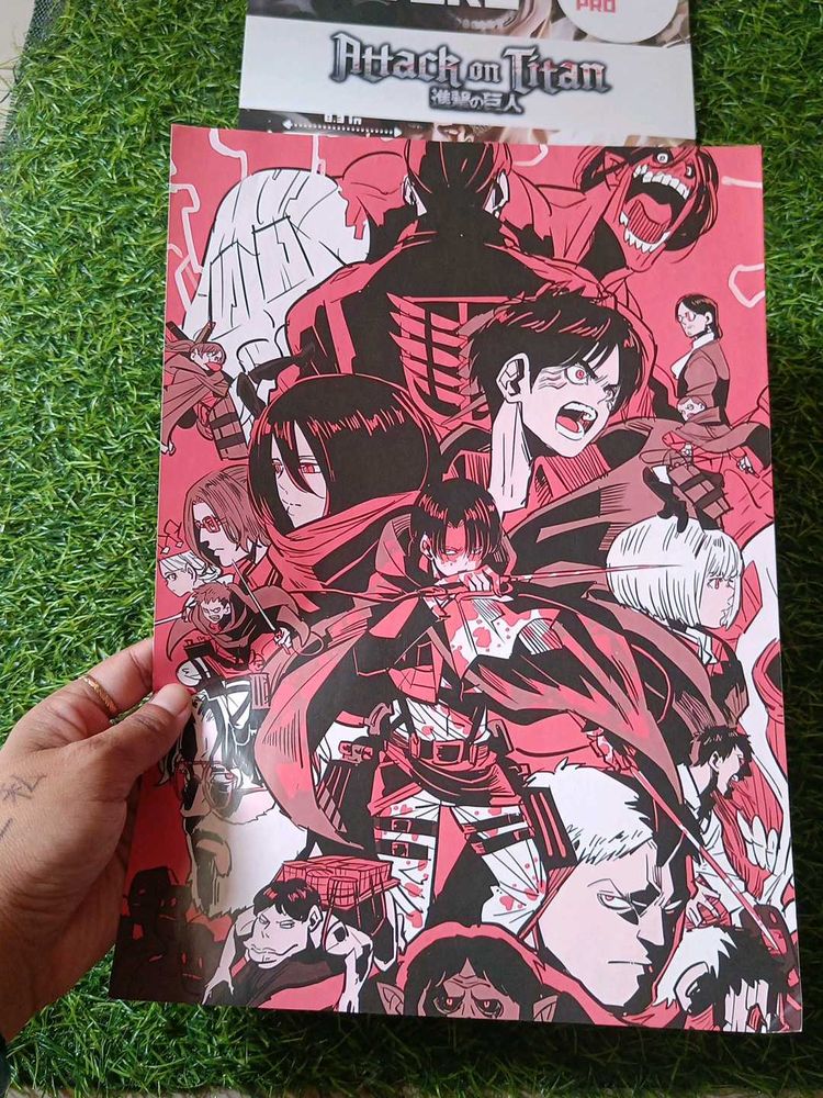 Attack on Titan Manga Poster
