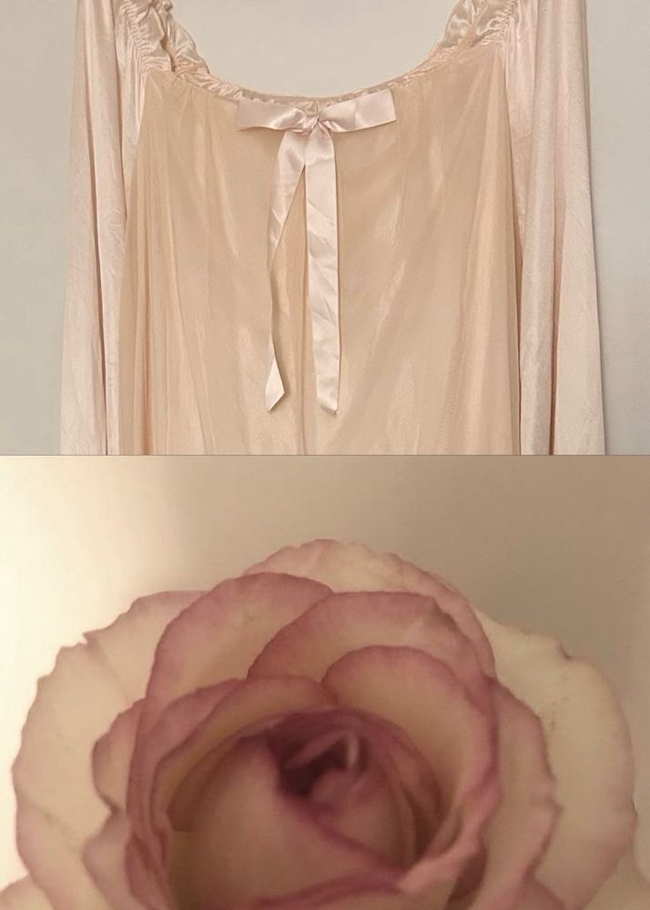 Sheer Babydoll with Ribbon Detail