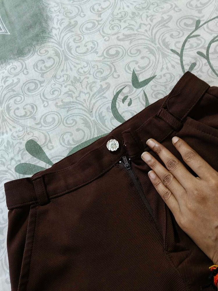 Daily use brown pants