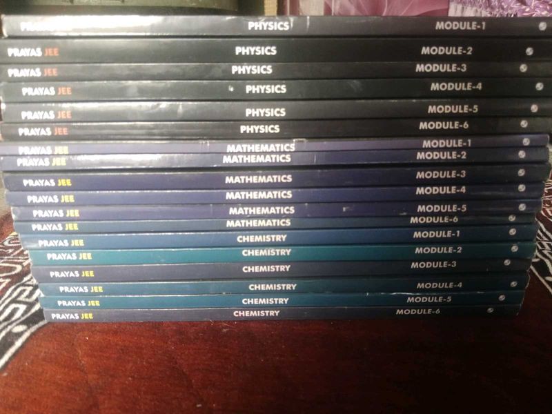 Prayas JEE Physics, Maths, Chemistry Modules
