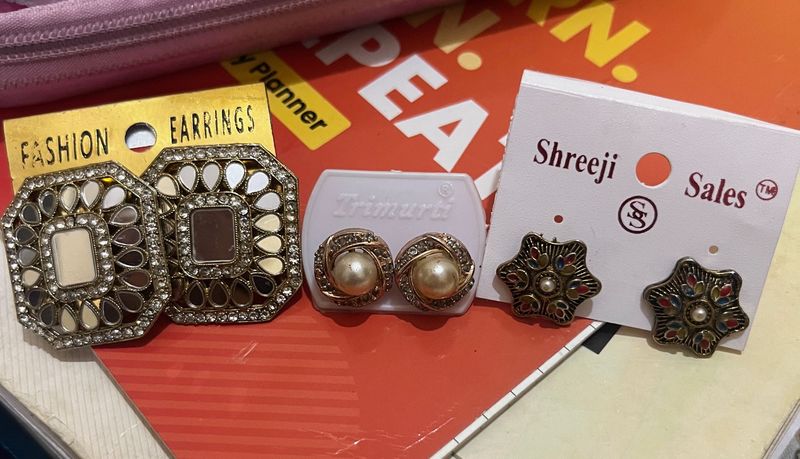 Assorted Fashion Earrings Set