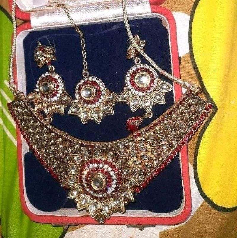 Unused Exquisite Indian Bridal Jewellery Set