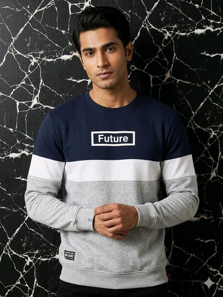 Men's "Future" Colorblock Sweatshirt