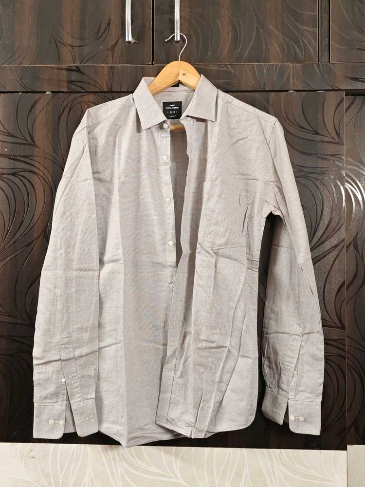 Men's Grey Formal Shirt